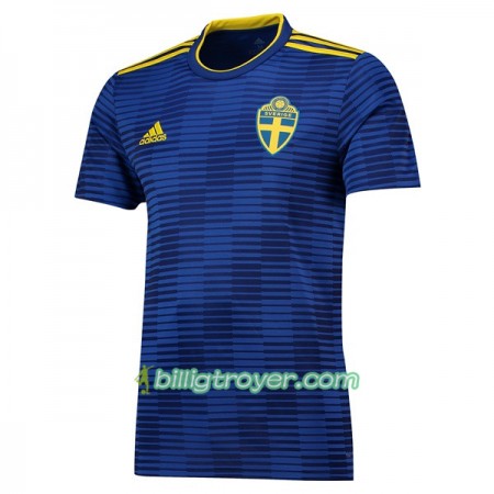 Billige Fotballdrakter Sverige VM 2018 Bortedraktsett